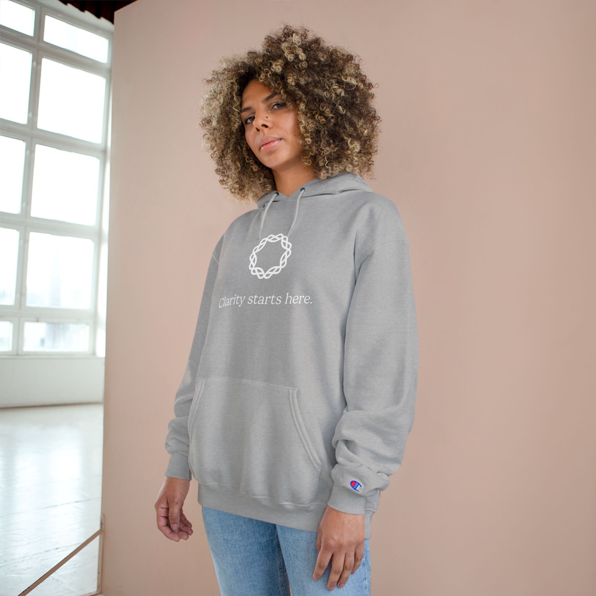 CCA "Clarity starts here" - Champion Hoodie