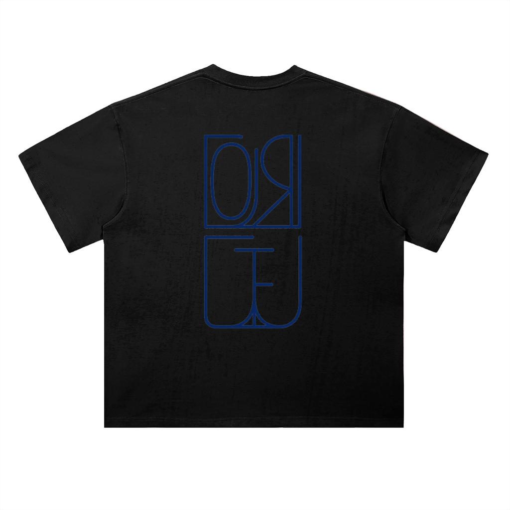 "Worldwide" Heavyweight Drop Shoulder Cotton T-Shirt