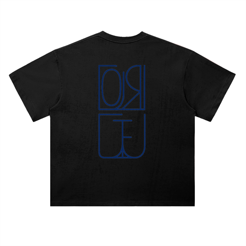 "Worldwide" Heavyweight Drop Shoulder Cotton T-Shirt