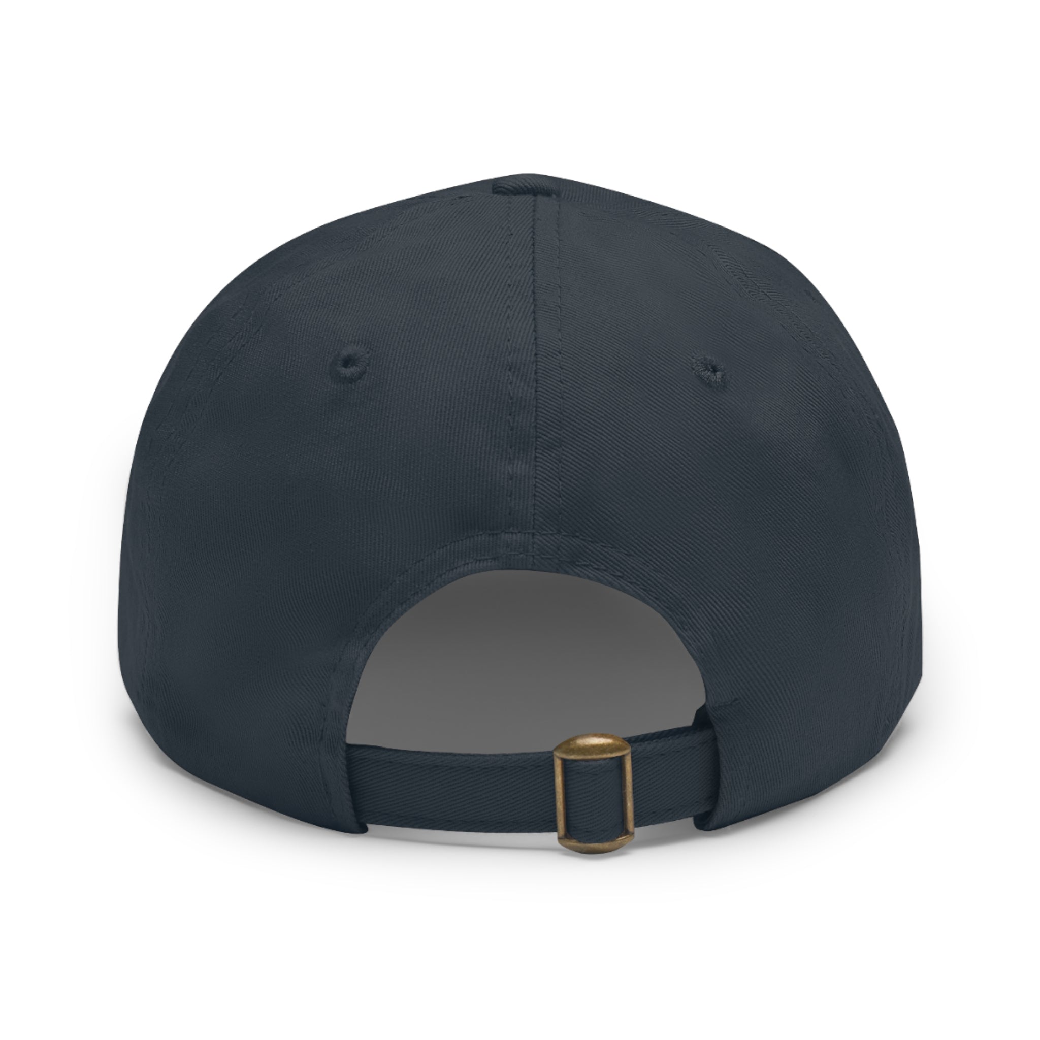 Hat with Leather Patch - CCA Dad Hat
