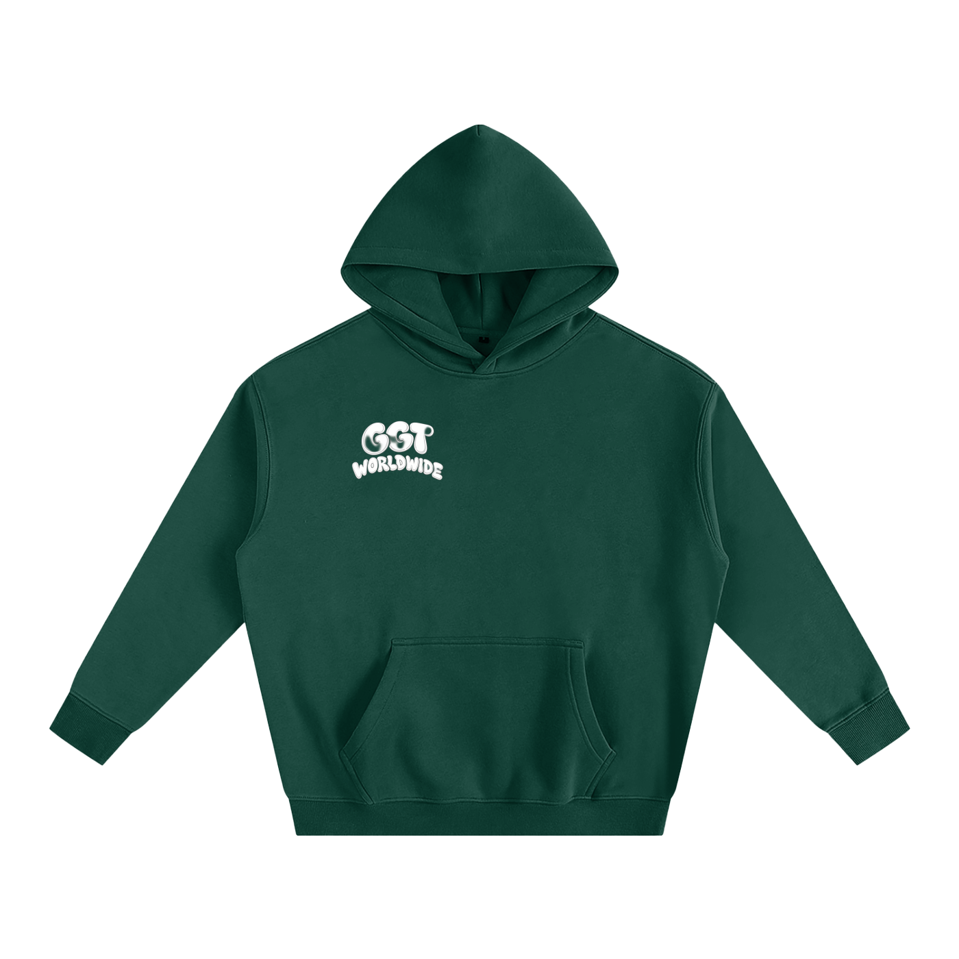 GGT Branded Oversize Fleeced Hoodie