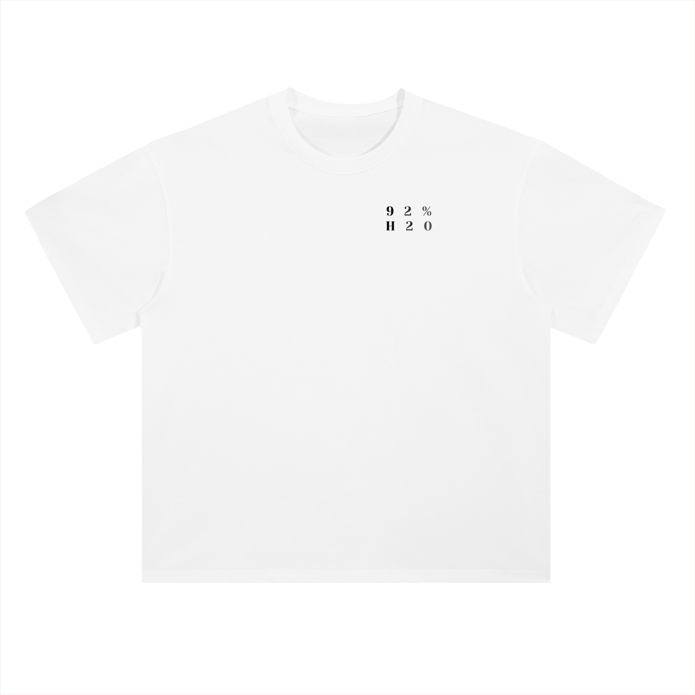 Watermelon Hand Drawn Heavyweight Drop Shoulder Cotton T-Shirt