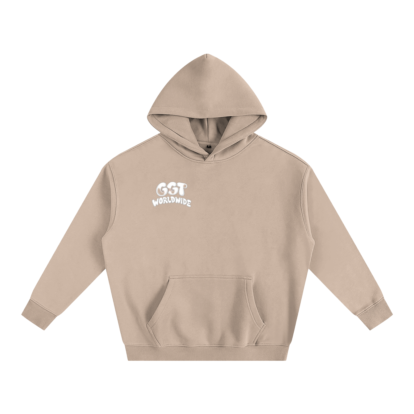 GGT Branded Oversize Fleeced Hoodie