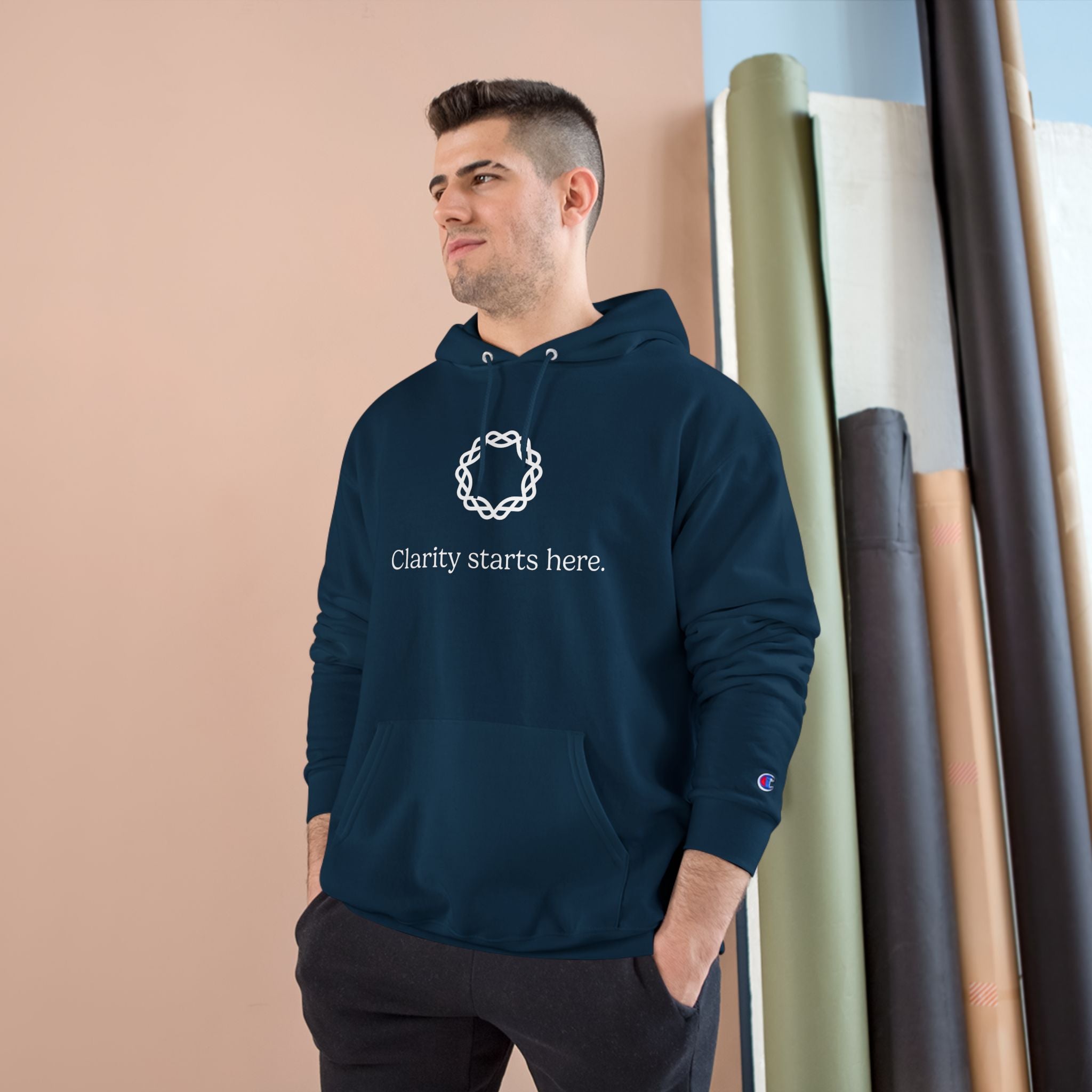 CCA "Clarity starts here" - Champion Hoodie