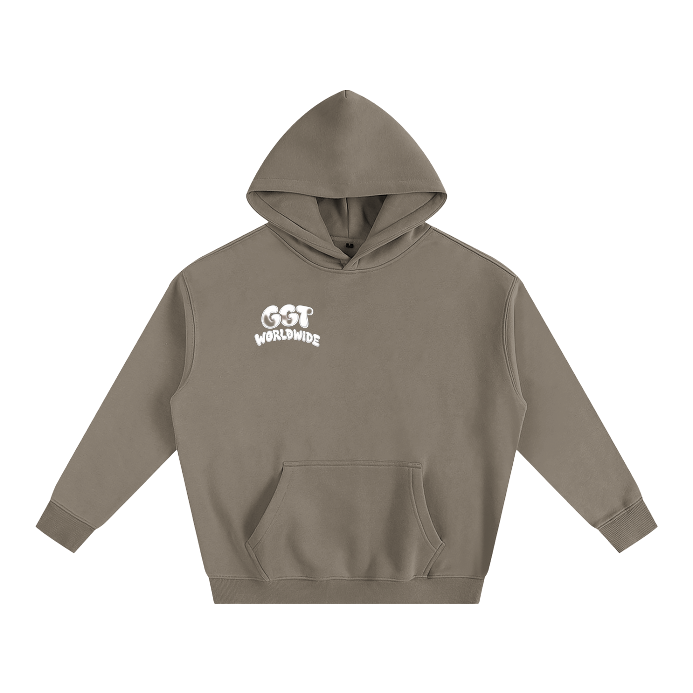 GGT Branded Oversize Fleeced Hoodie