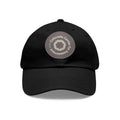 Hat with Leather Patch - CCA Dad Hat