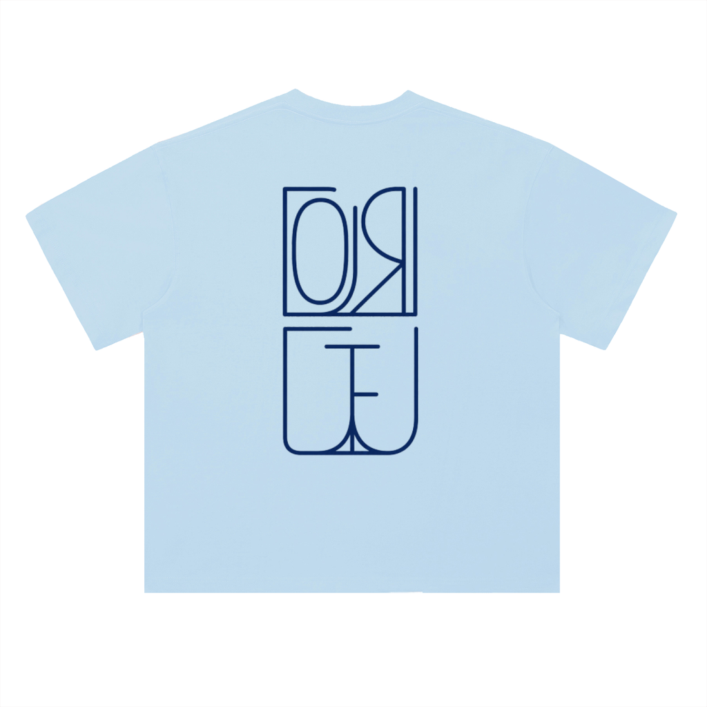"Worldwide" Heavyweight Drop Shoulder Cotton T-Shirt