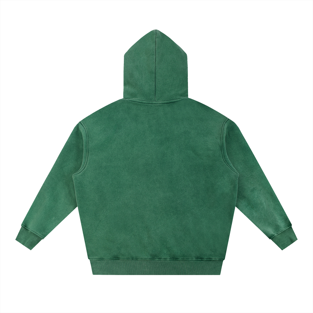 GGT Blank Snow Wash Fleece Oversize Hoodie