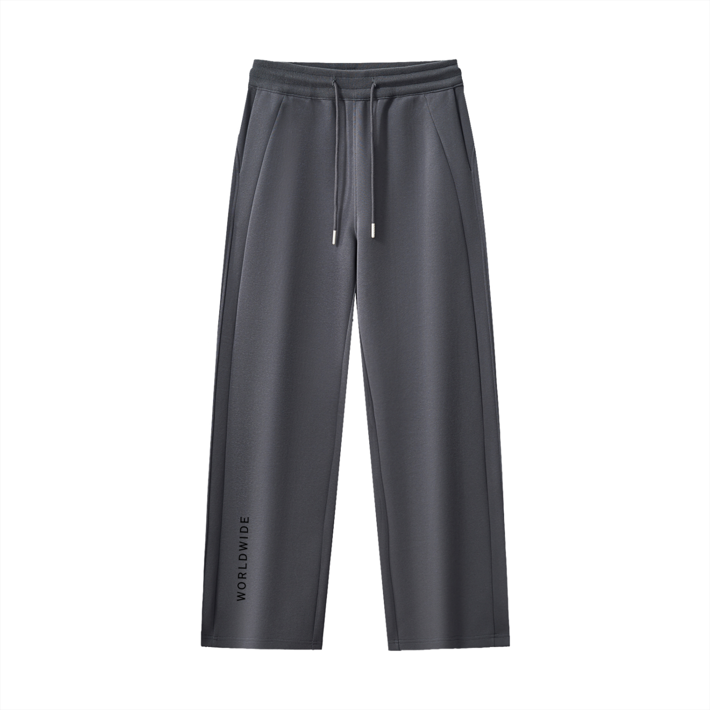 Worldwide Women's Essential Drawstring Straight-Leg Sweatpants