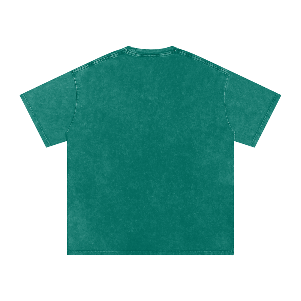 GGT Blank Snow Washed Oversized Cotton T-Shirt