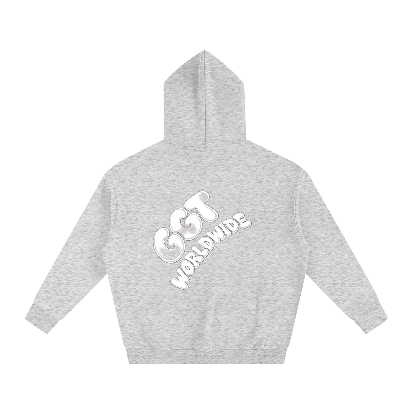 GGT Branded Oversize Fleeced Hoodie