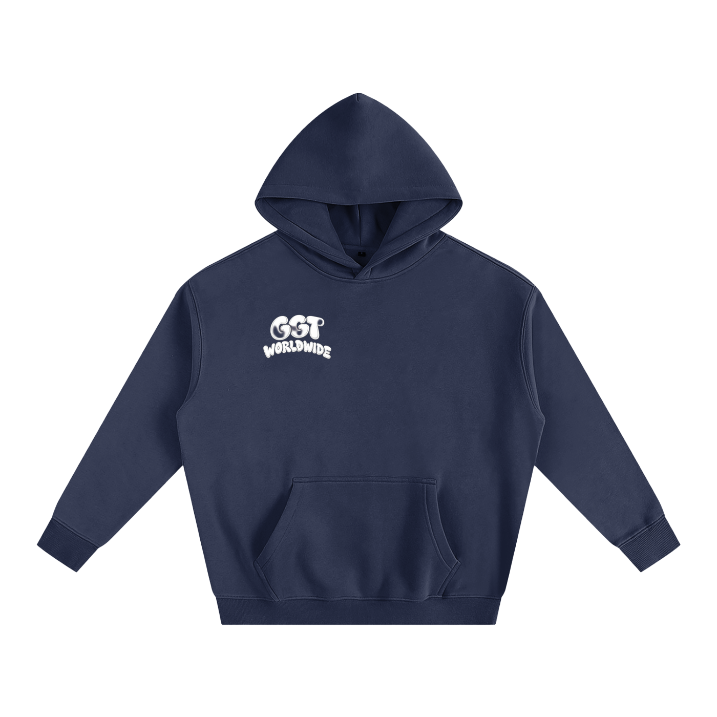 GGT Branded Oversize Fleeced Hoodie