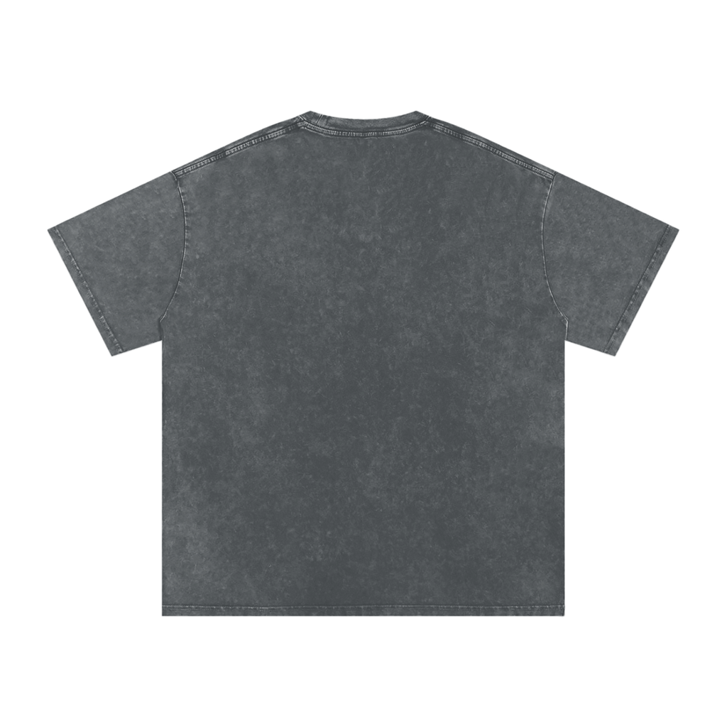 GGT Blank Snow Washed Oversized Cotton T-Shirt