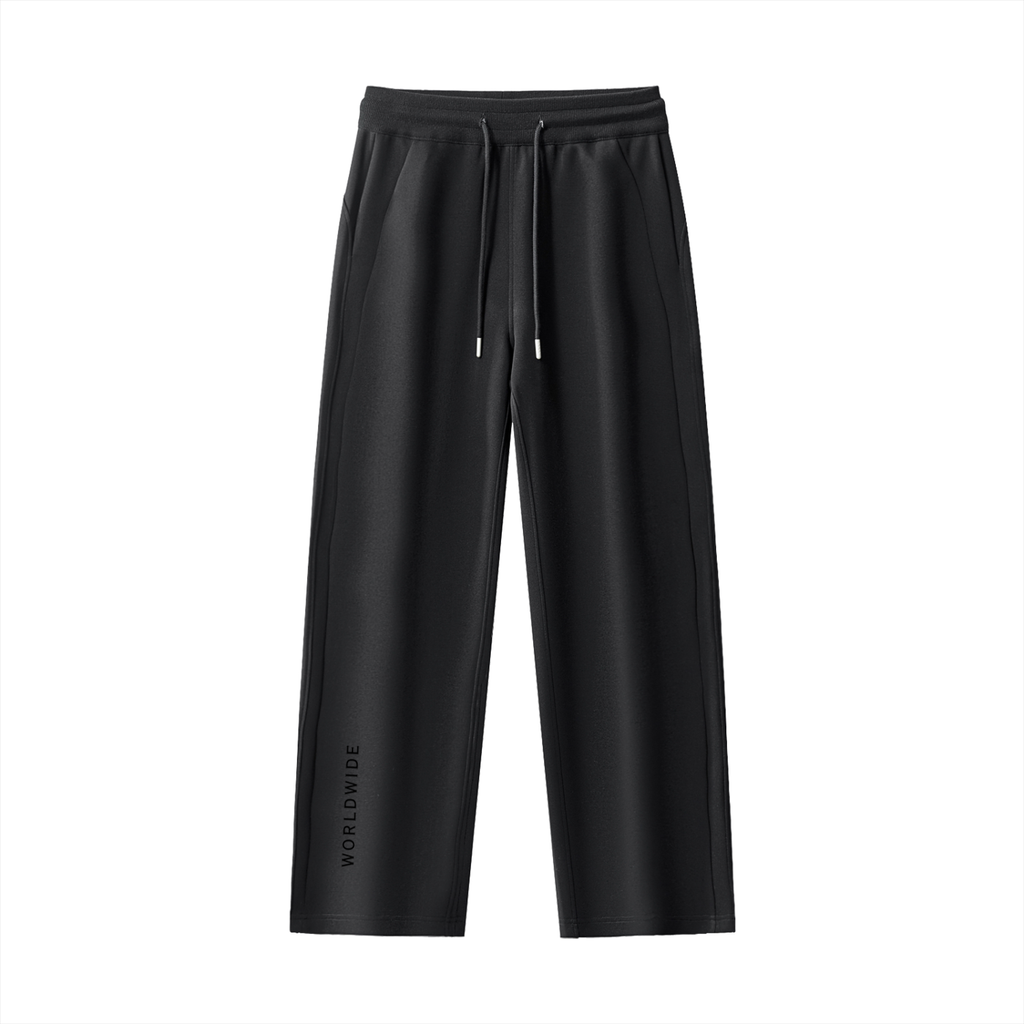 Worldwide Women's Essential Drawstring Straight-Leg Sweatpants