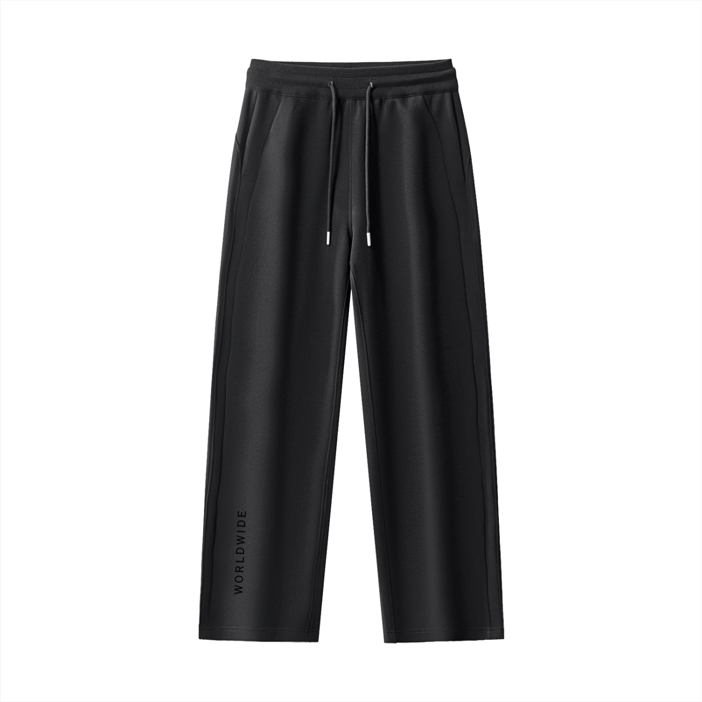 Worldwide Women's Essential Drawstring Straight-Leg Sweatpants