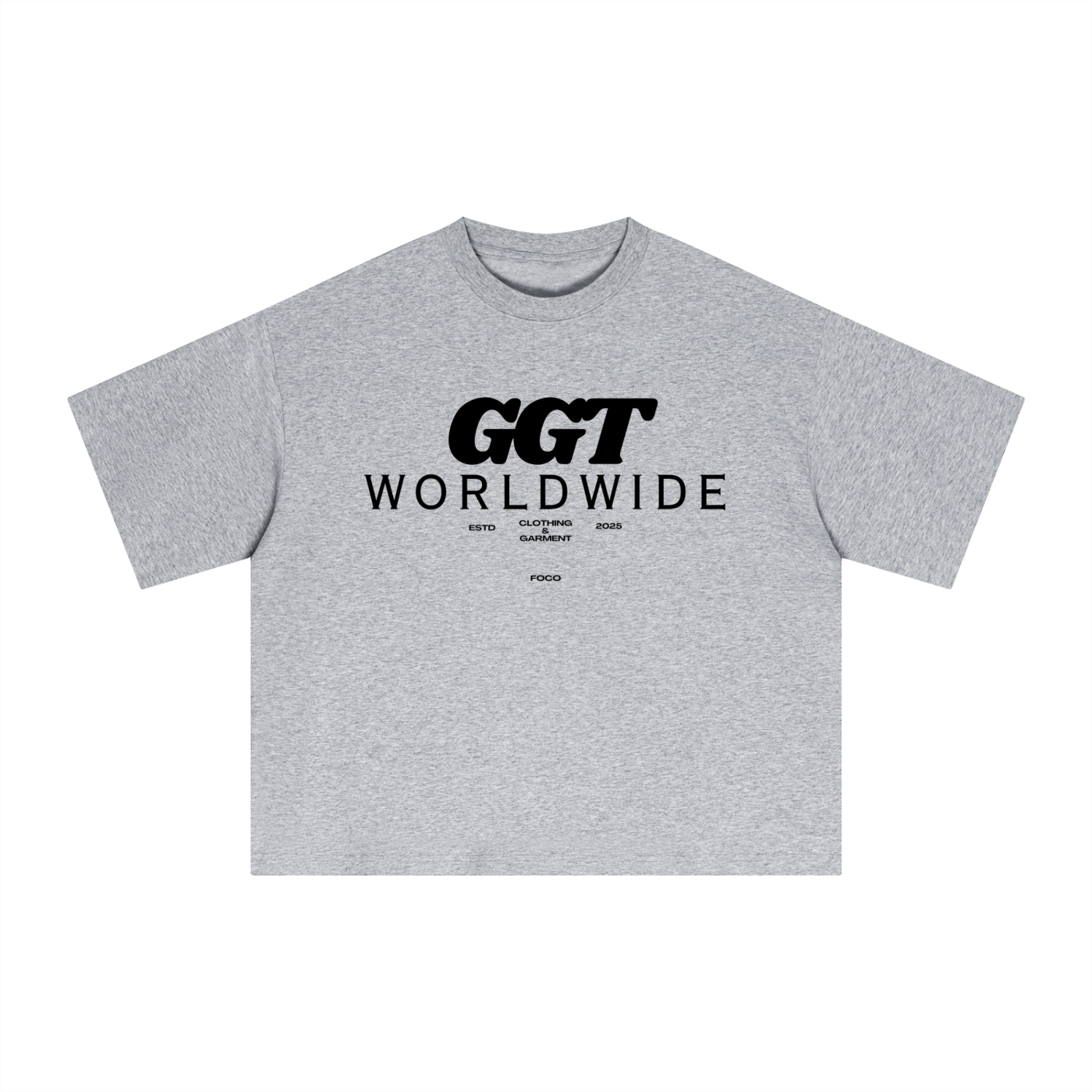 GGT Clothing & Garment Branded Essential Sorona Boxy T-Shirt
