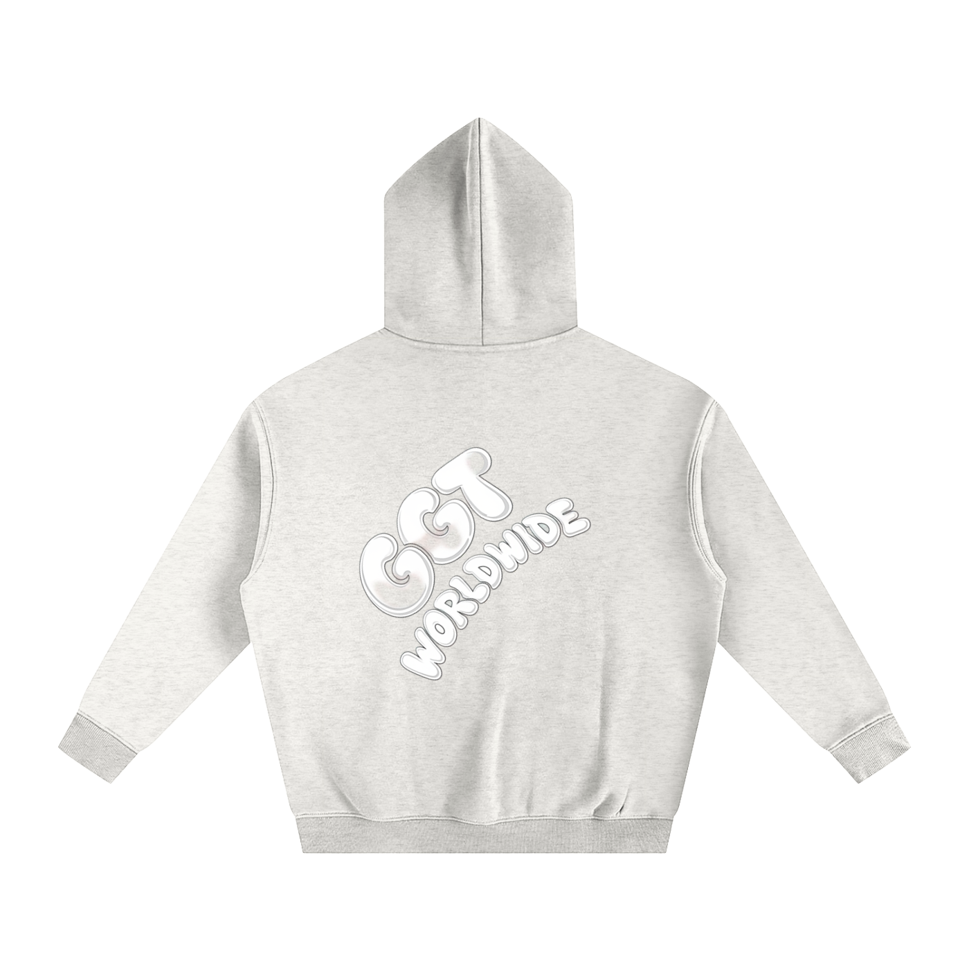 GGT Branded Oversize Fleeced Hoodie