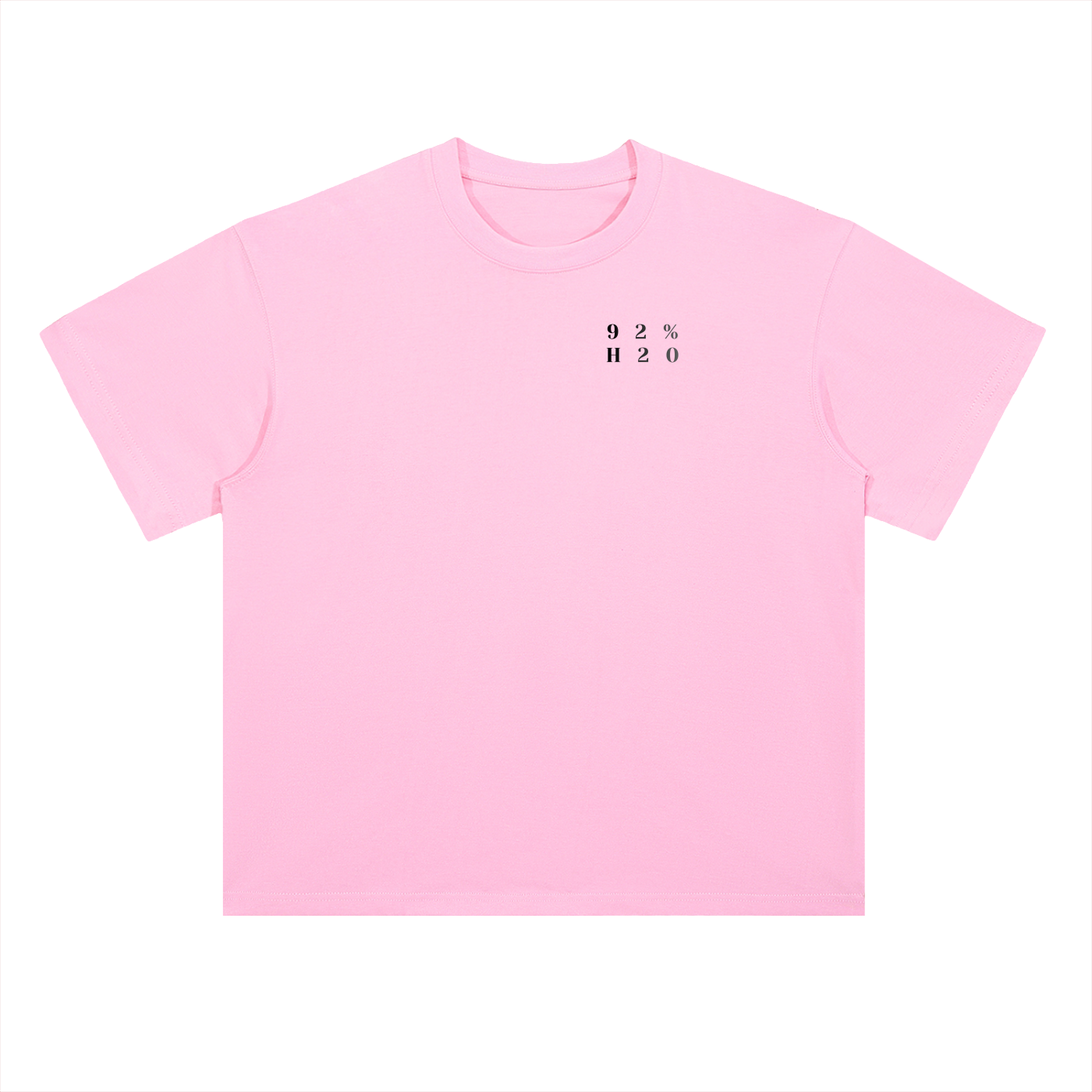 Watermelon Hand Drawn Heavyweight Drop Shoulder Cotton T-Shirt