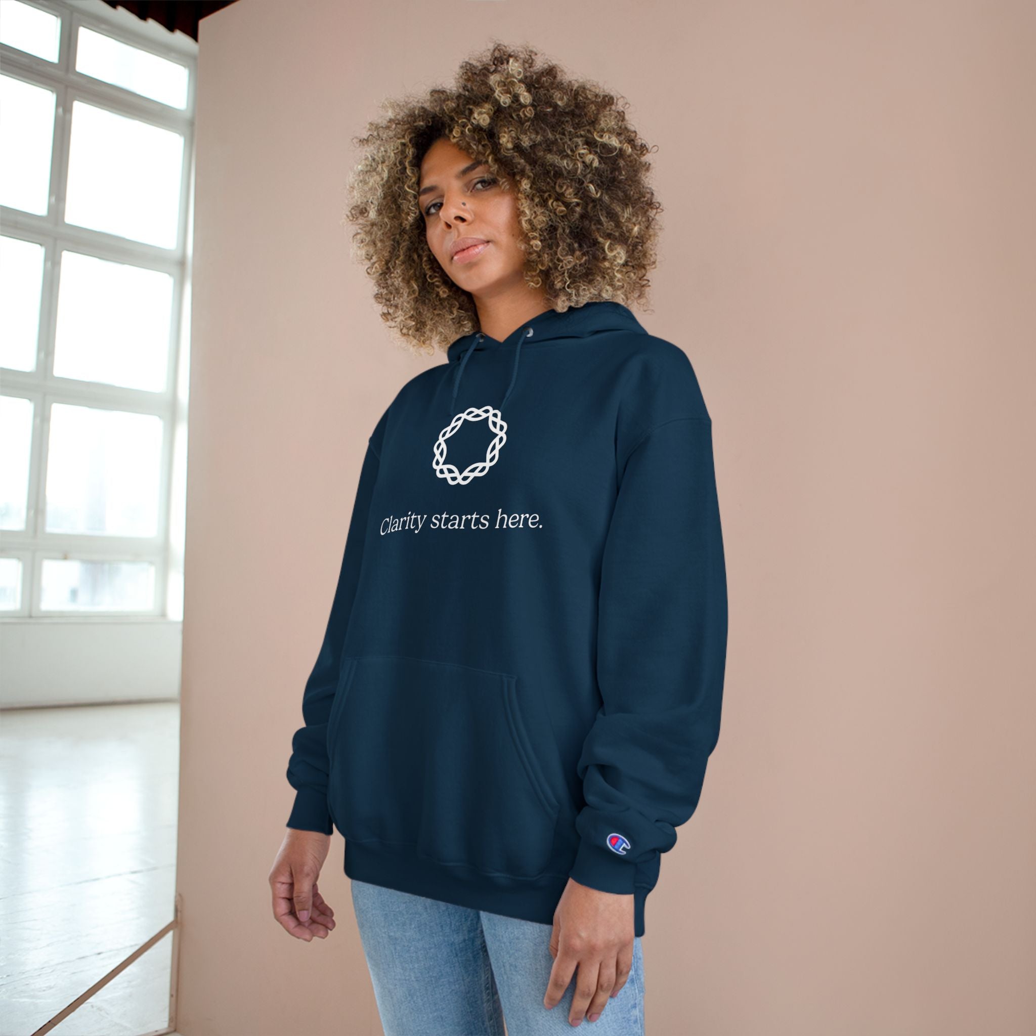 CCA "Clarity starts here" - Champion Hoodie