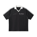 The Palms Signature Contrast Collar Striped Soccer Jersey
