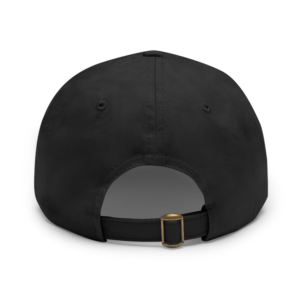 Hat with Leather Patch - CCA Dad Hat