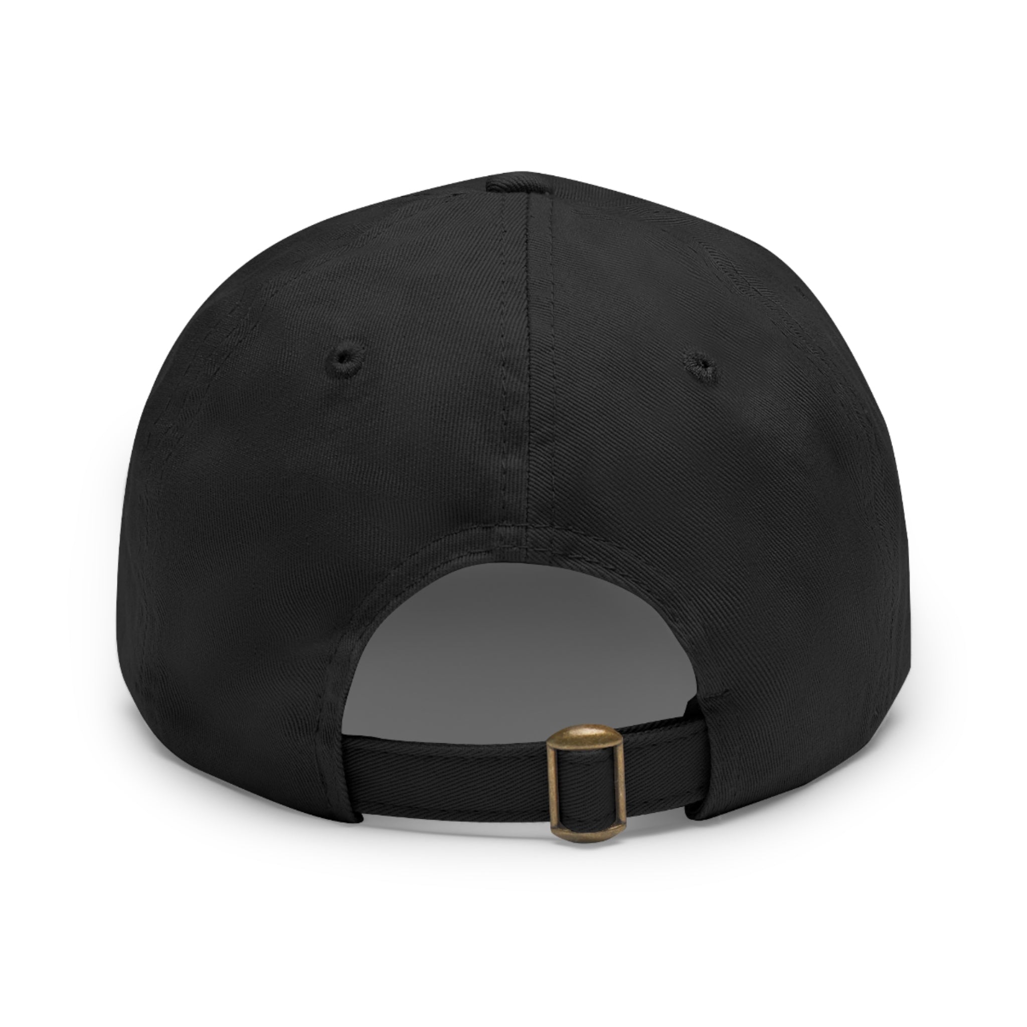 Hat with Leather Patch - CCA Dad Hat