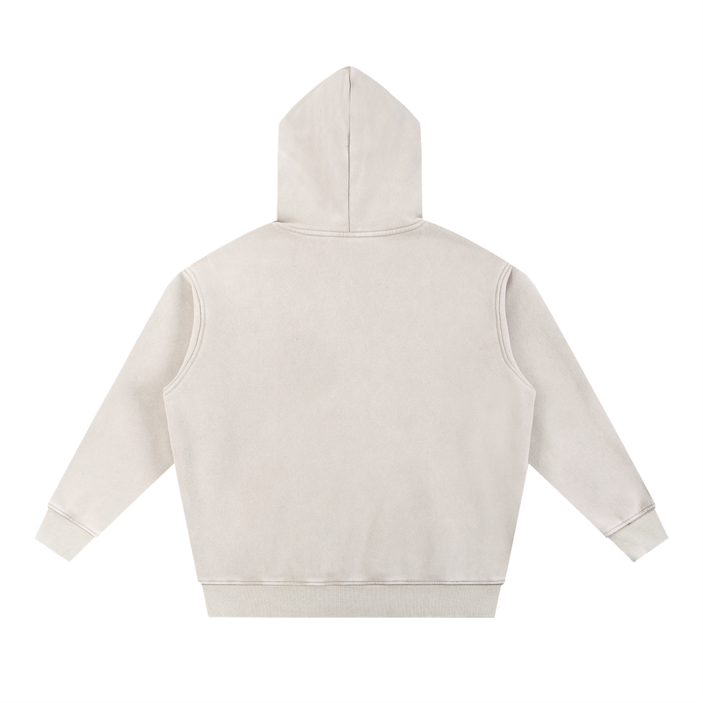 GGT Blank Snow Wash Fleece Oversize Hoodie