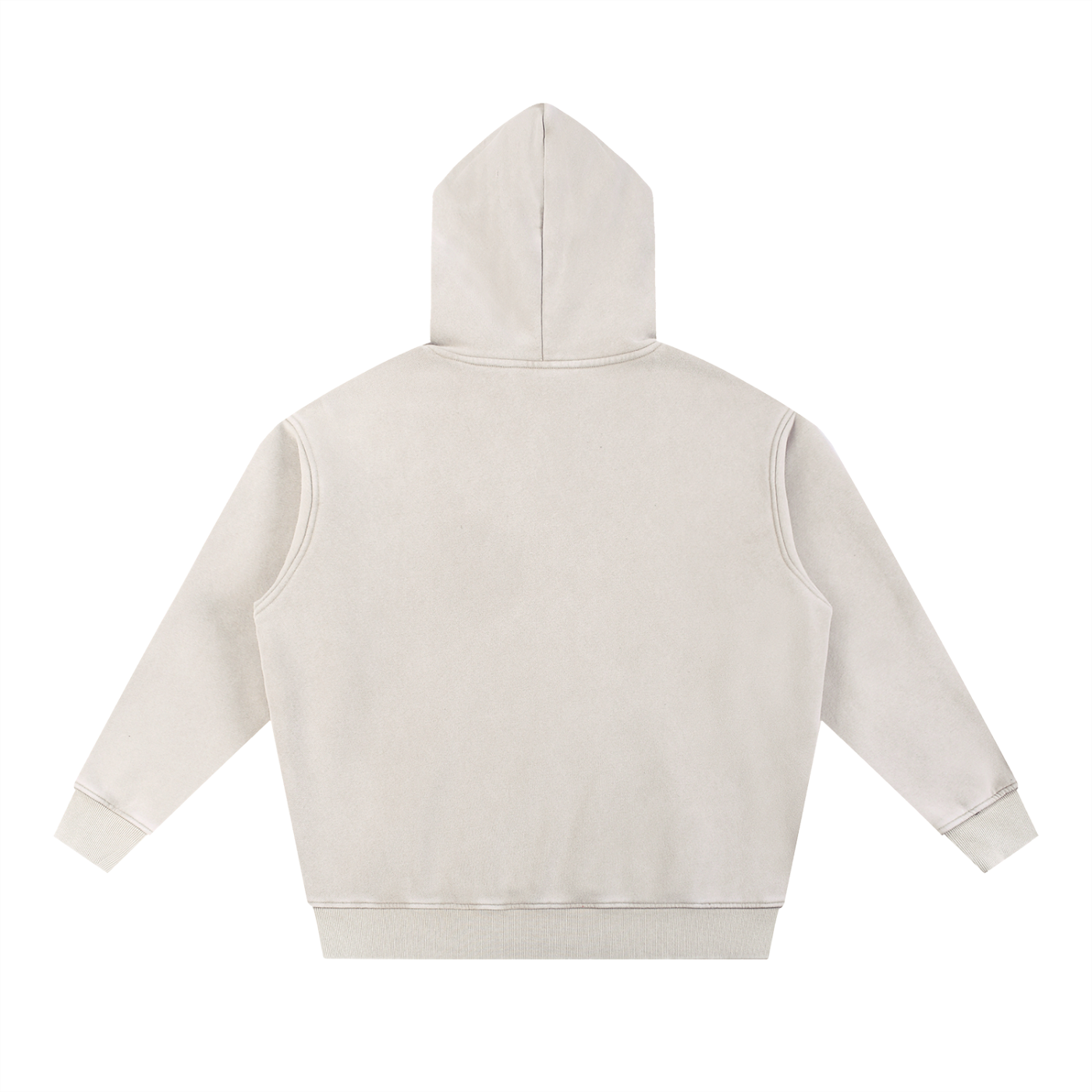 GGT Blank Snow Wash Fleece Oversize Hoodie