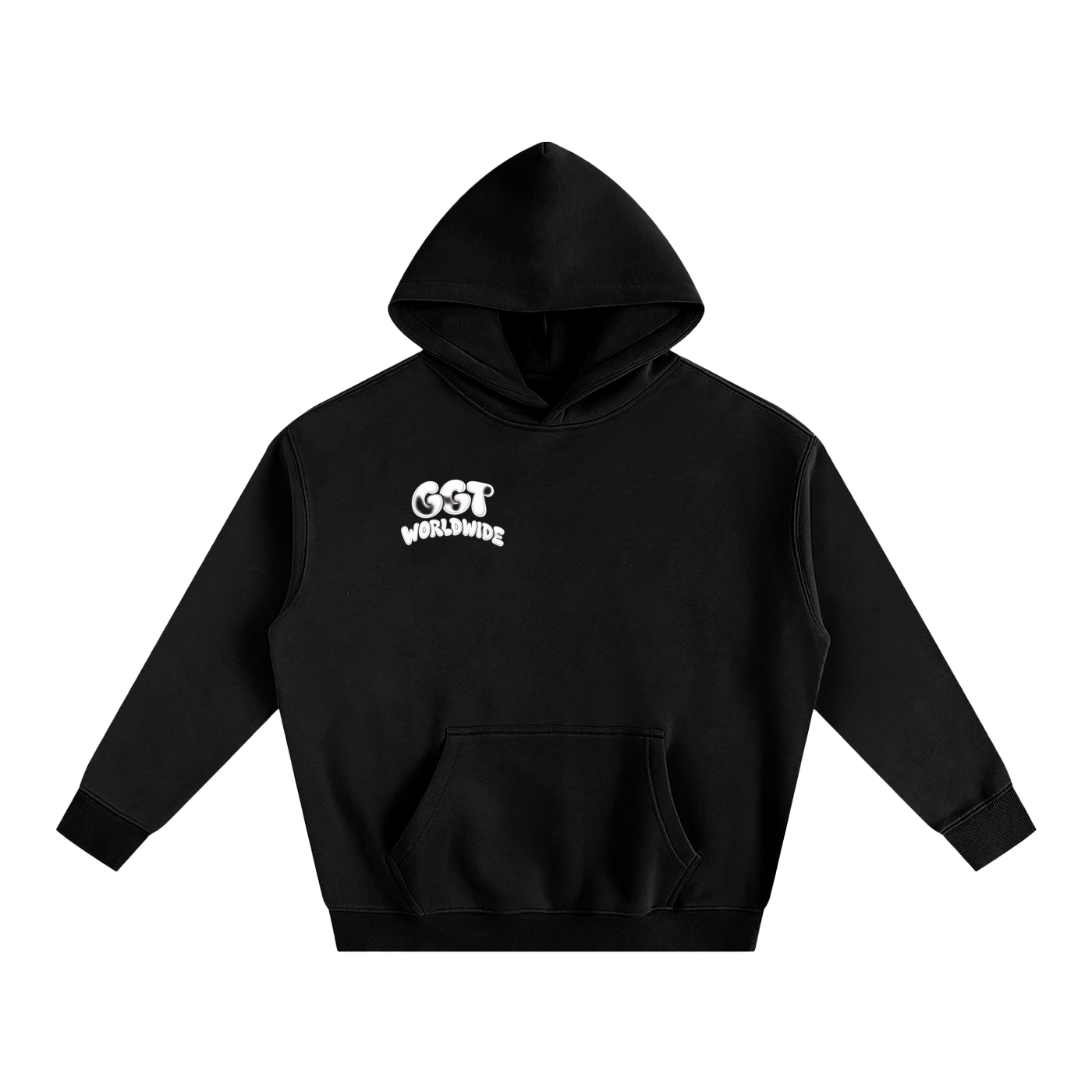 GGT Branded Oversize Fleeced Hoodie