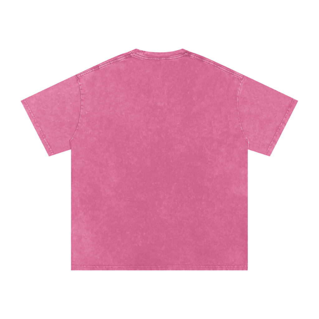 GGT Blank Snow Washed Oversized Cotton T-Shirt