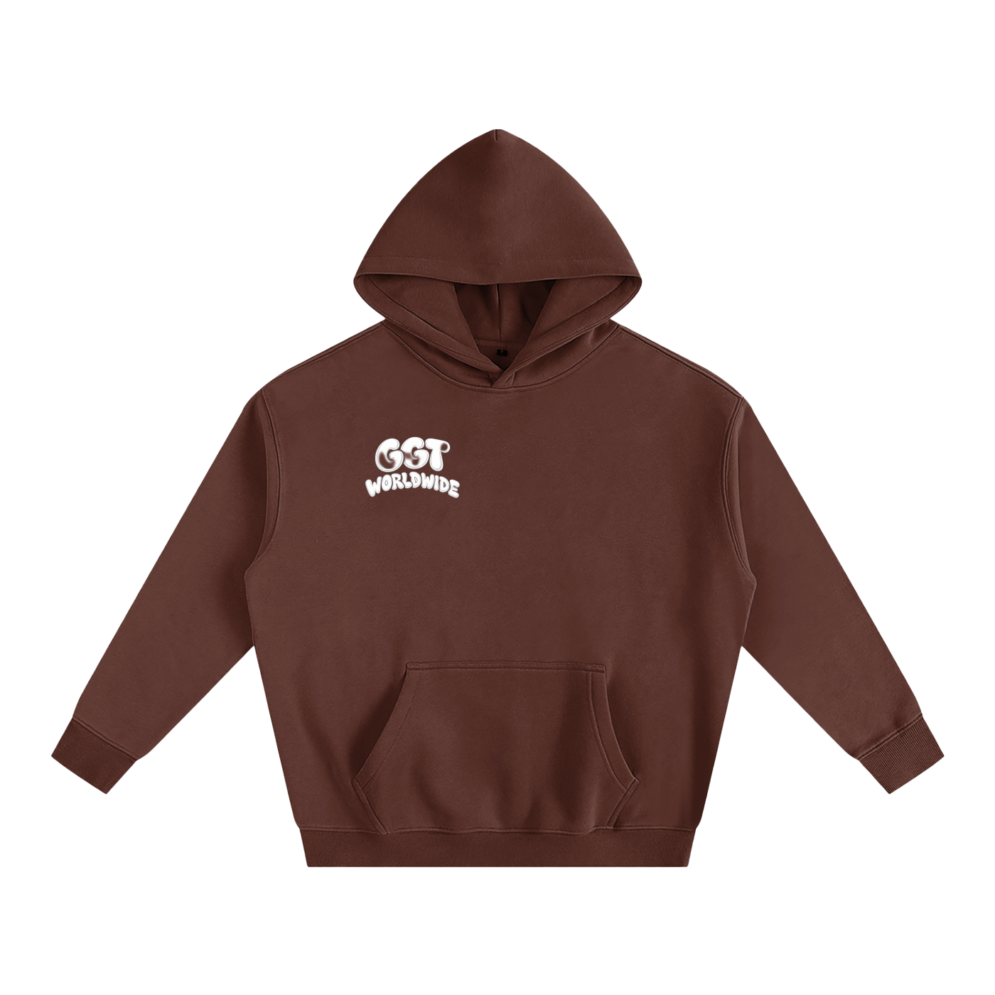 GGT Branded Oversize Fleeced Hoodie