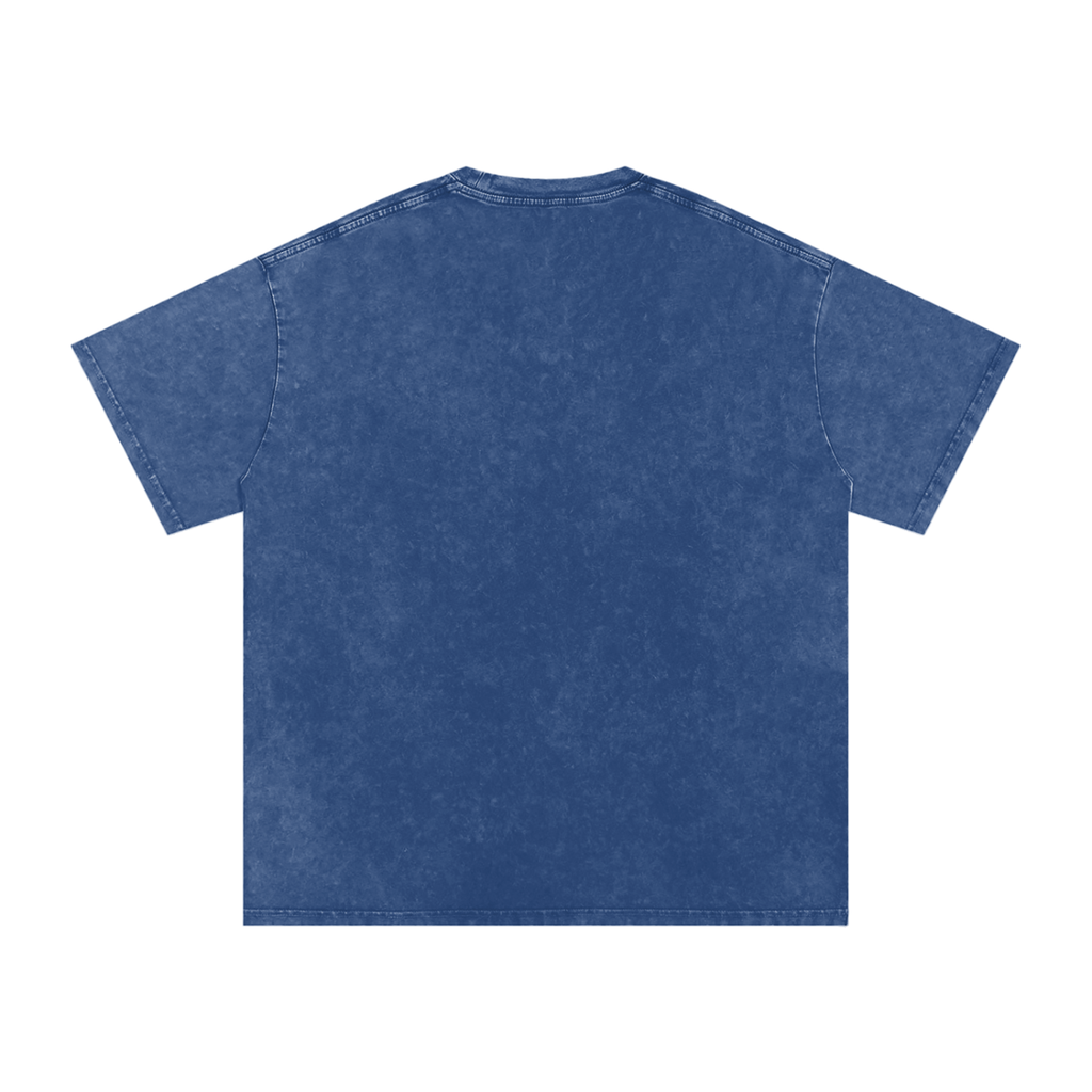 GGT Blank Snow Washed Oversized Cotton T-Shirt