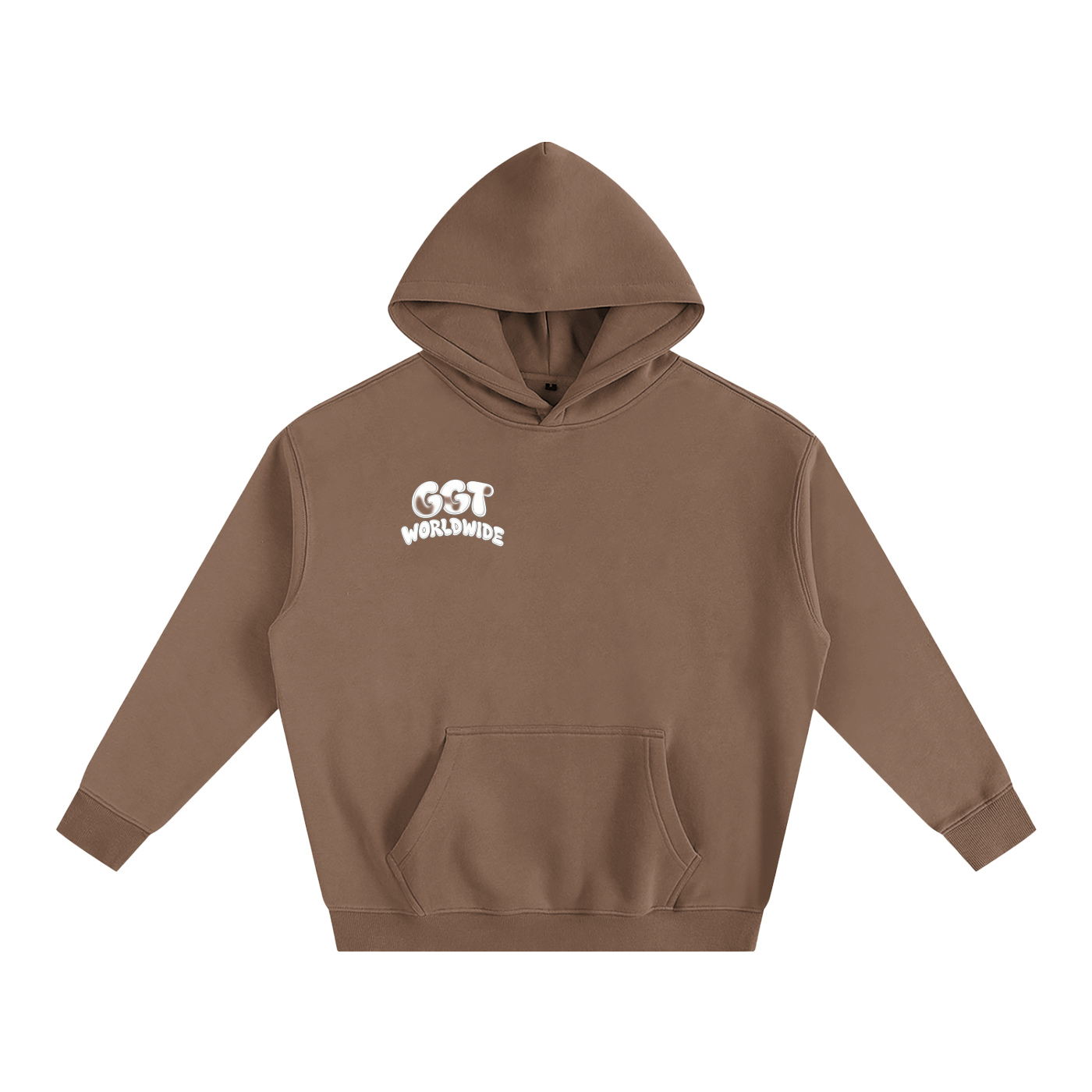 GGT Branded Oversize Fleeced Hoodie