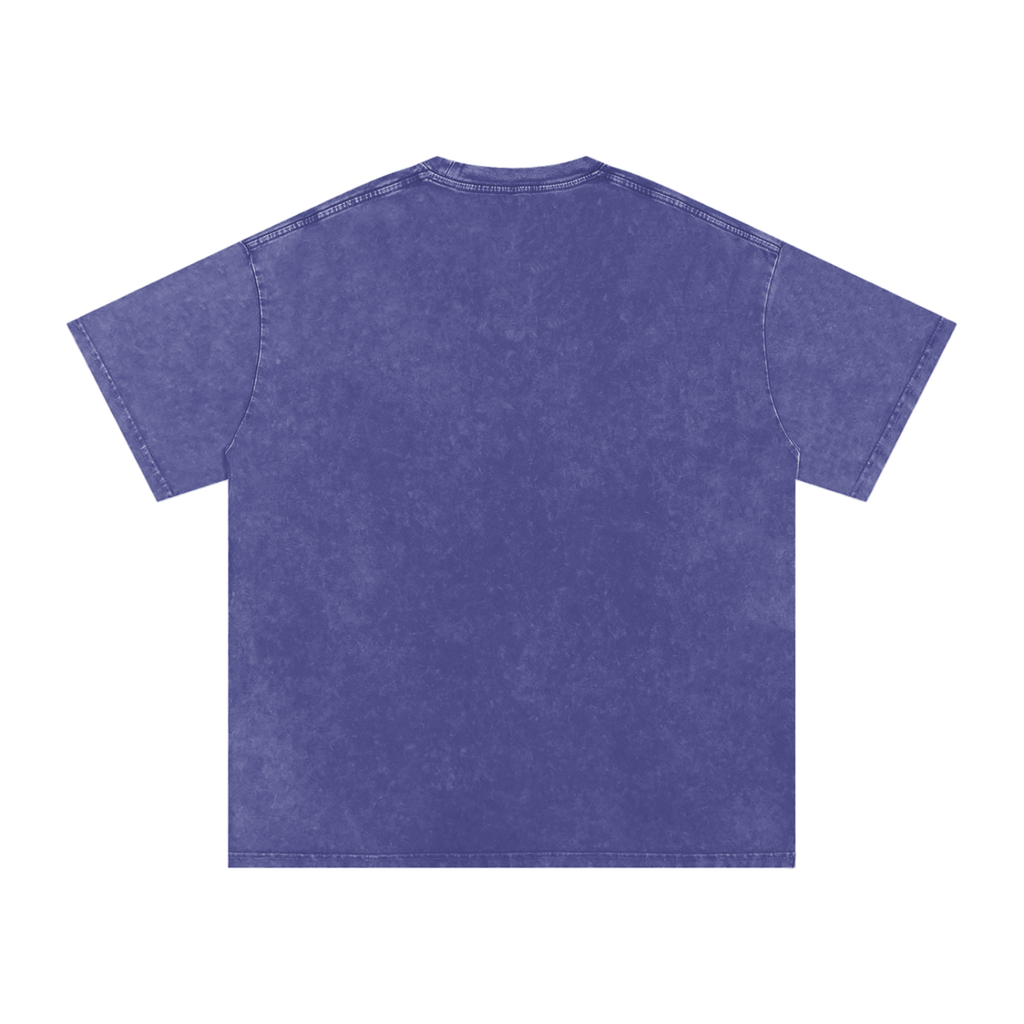 GGT Blank Snow Washed Oversized Cotton T-Shirt