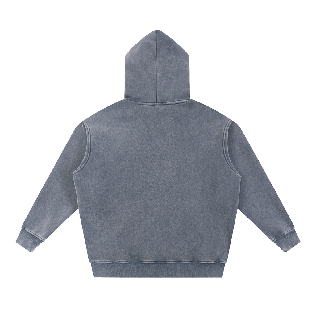 GGT Blank Snow Wash Fleece Oversize Hoodie