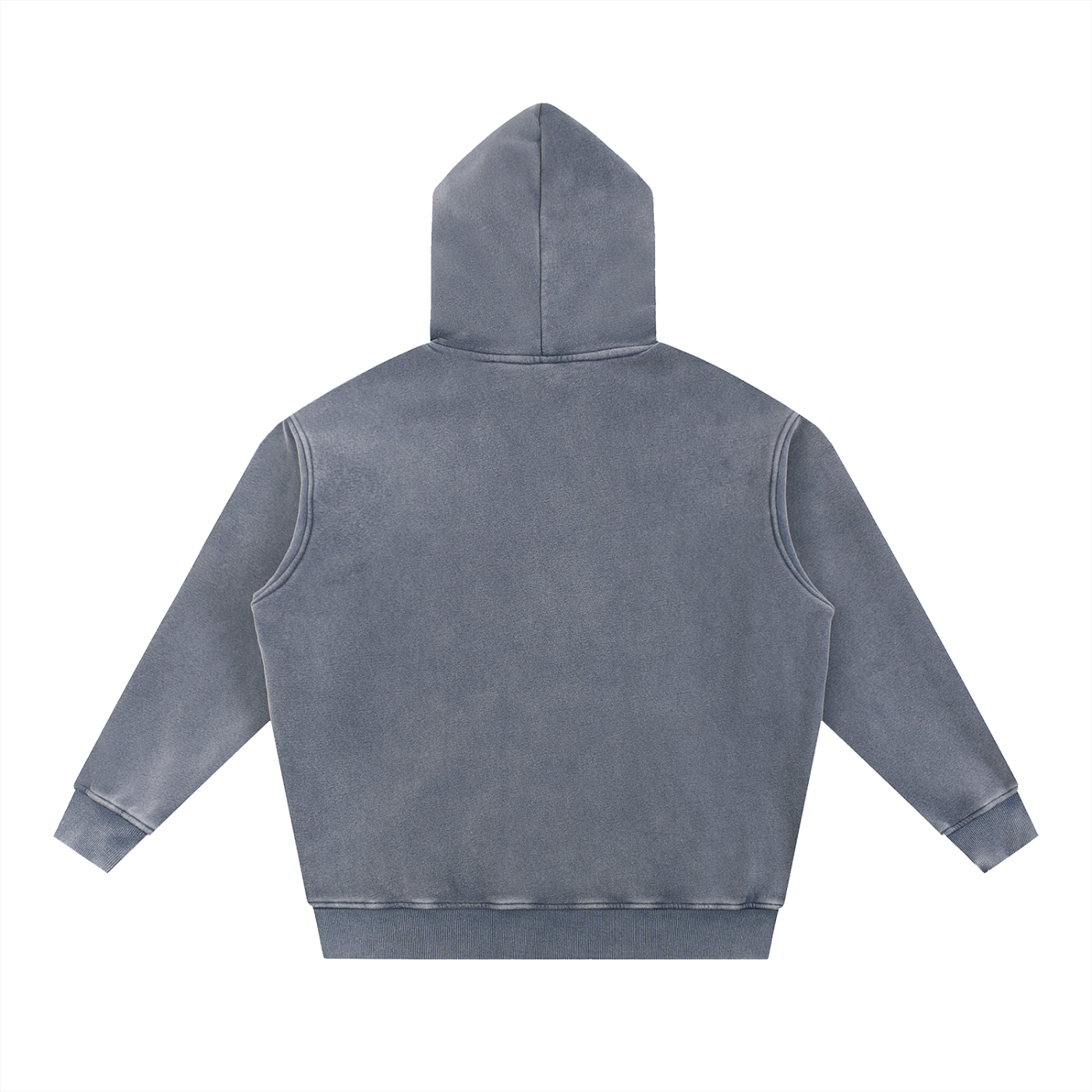 GGT Blank Snow Wash Fleece Oversize Hoodie