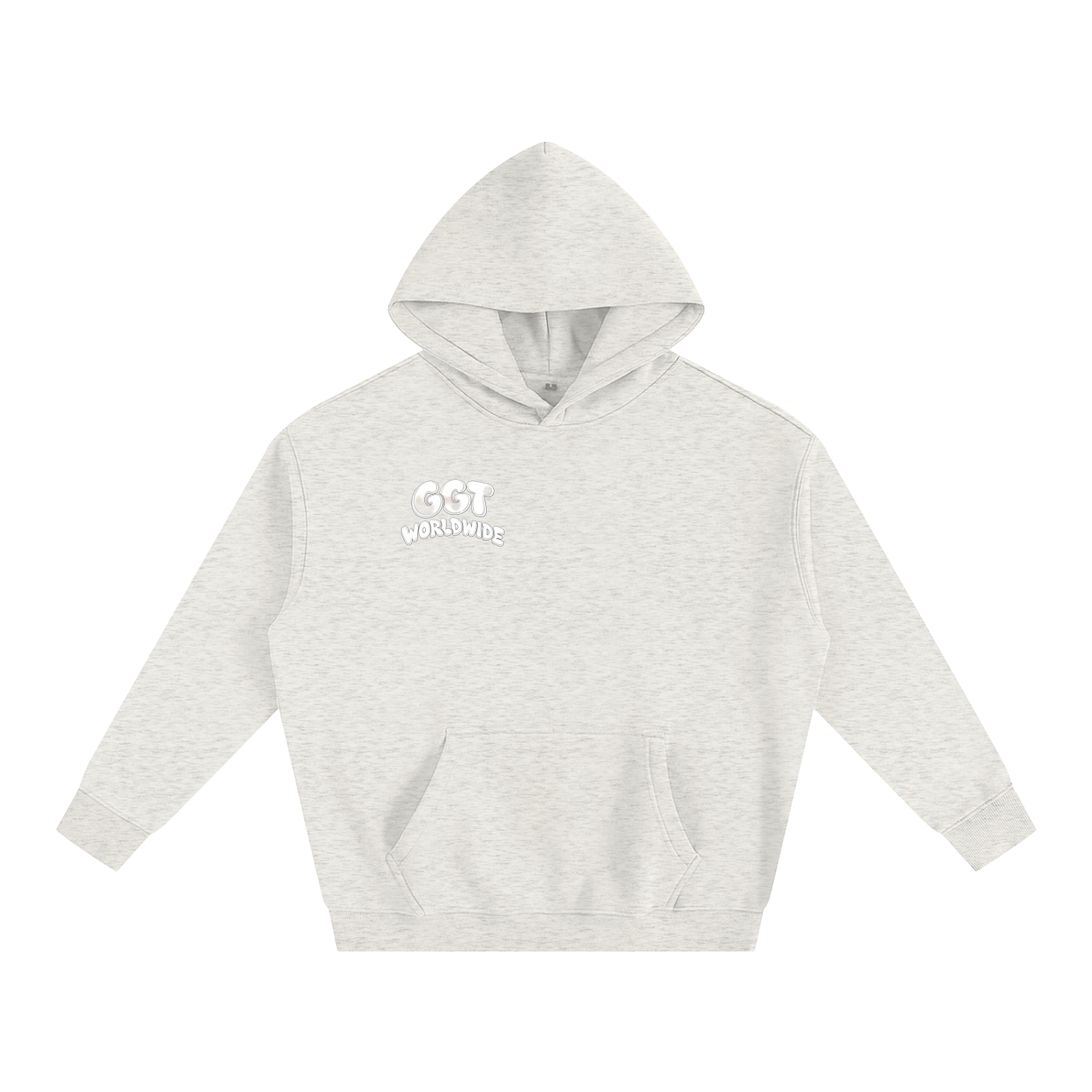 GGT Branded Oversize Fleeced Hoodie