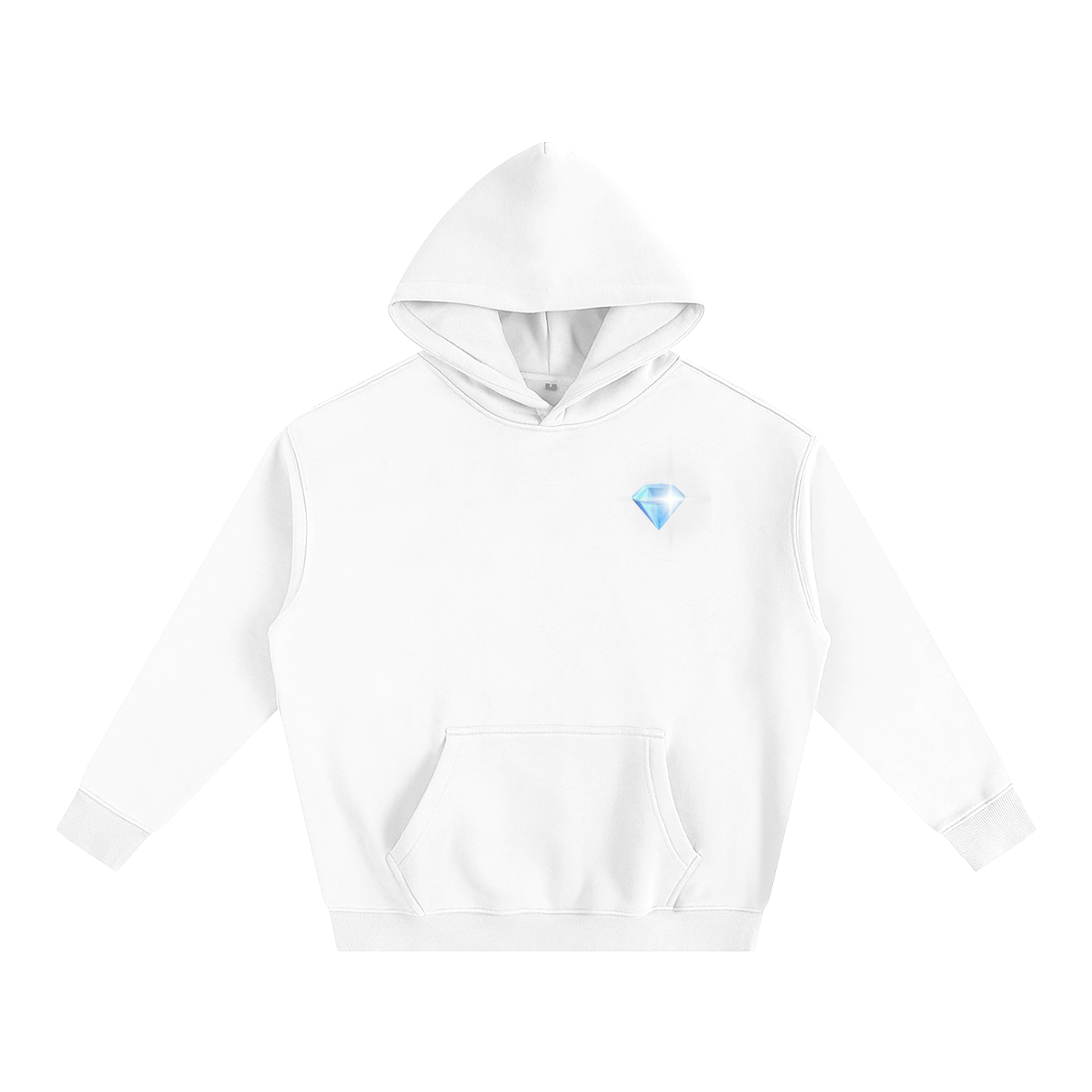 GGT Branded Oversize Fleeced Hoodie