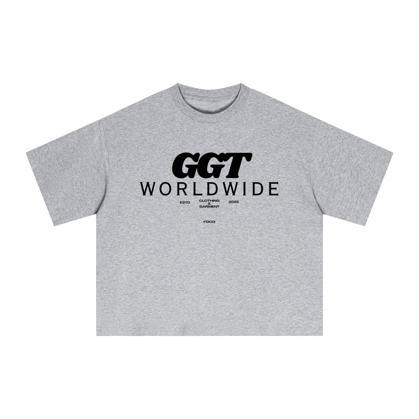 GGT Clothing & Garment Branded Essential Sorona Boxy T-Shirt