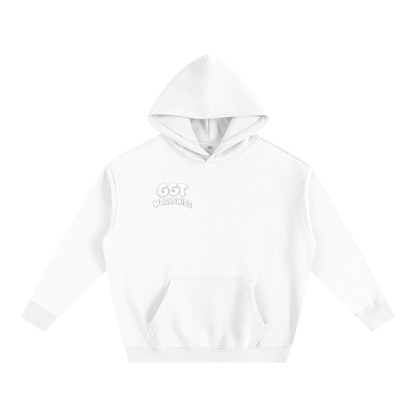 GGT Branded Oversize Fleeced Hoodie