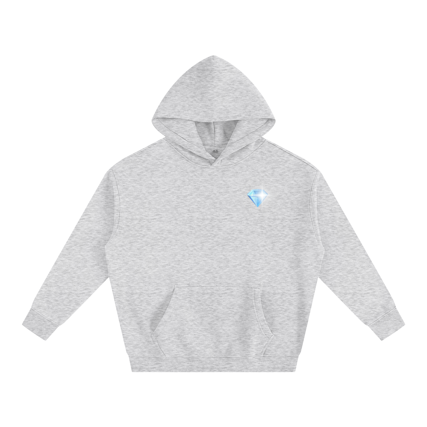 GGT Branded Oversize Fleeced Hoodie