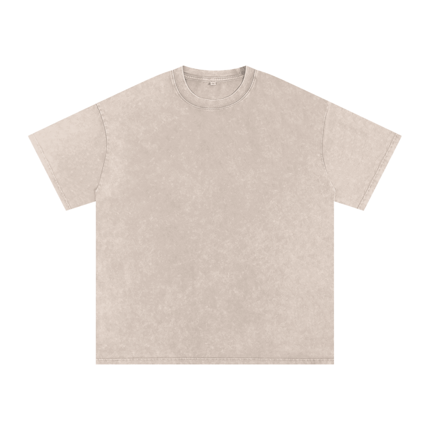 GGT Blank Snow Washed Oversized Cotton T-Shirt