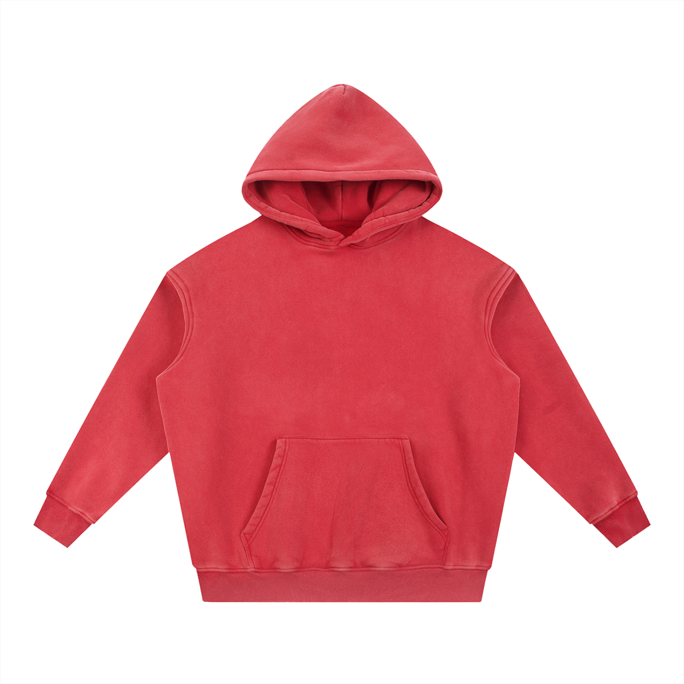 GGT Blank Snow Wash Fleece Oversize Hoodie