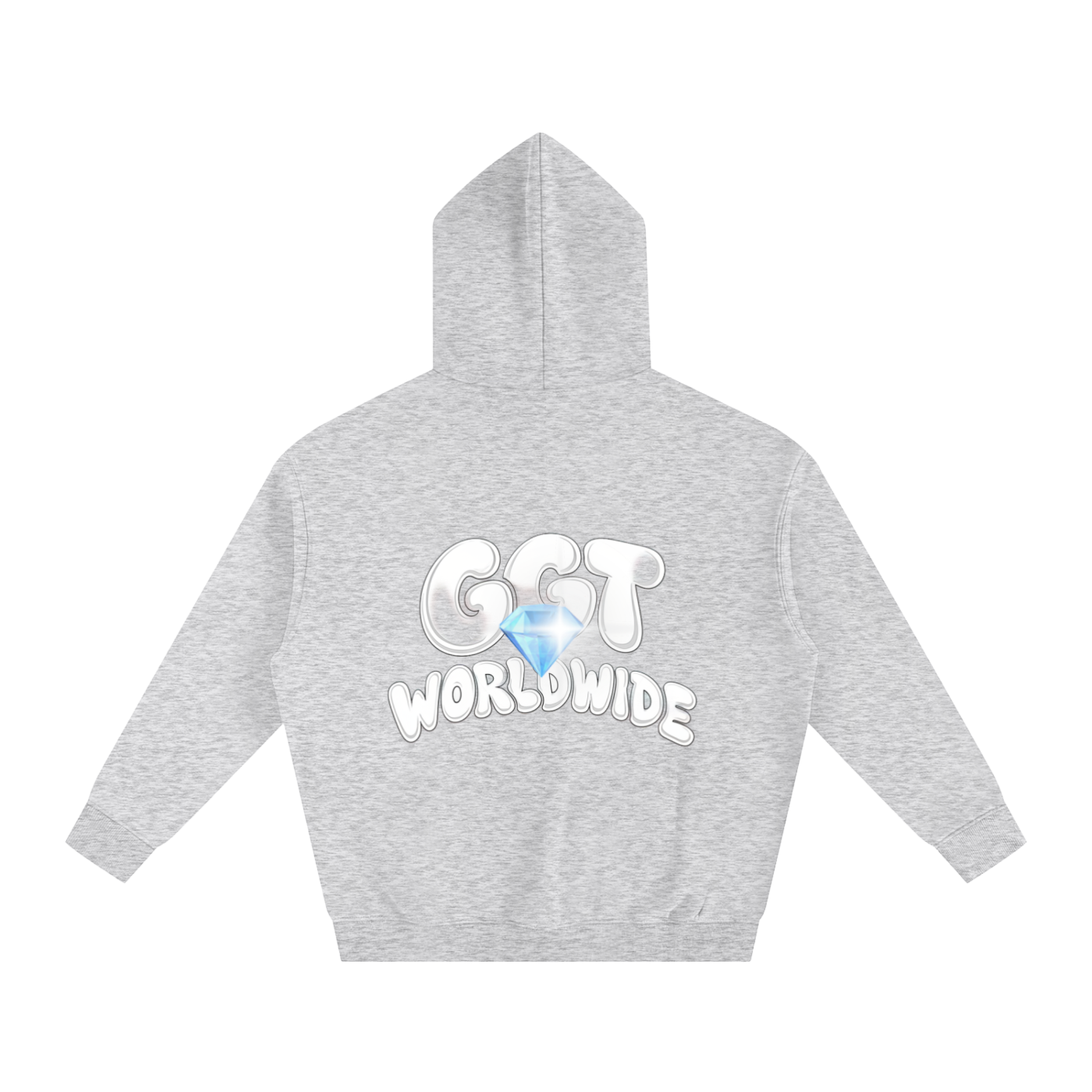 GGT Branded Oversize Fleeced Hoodie