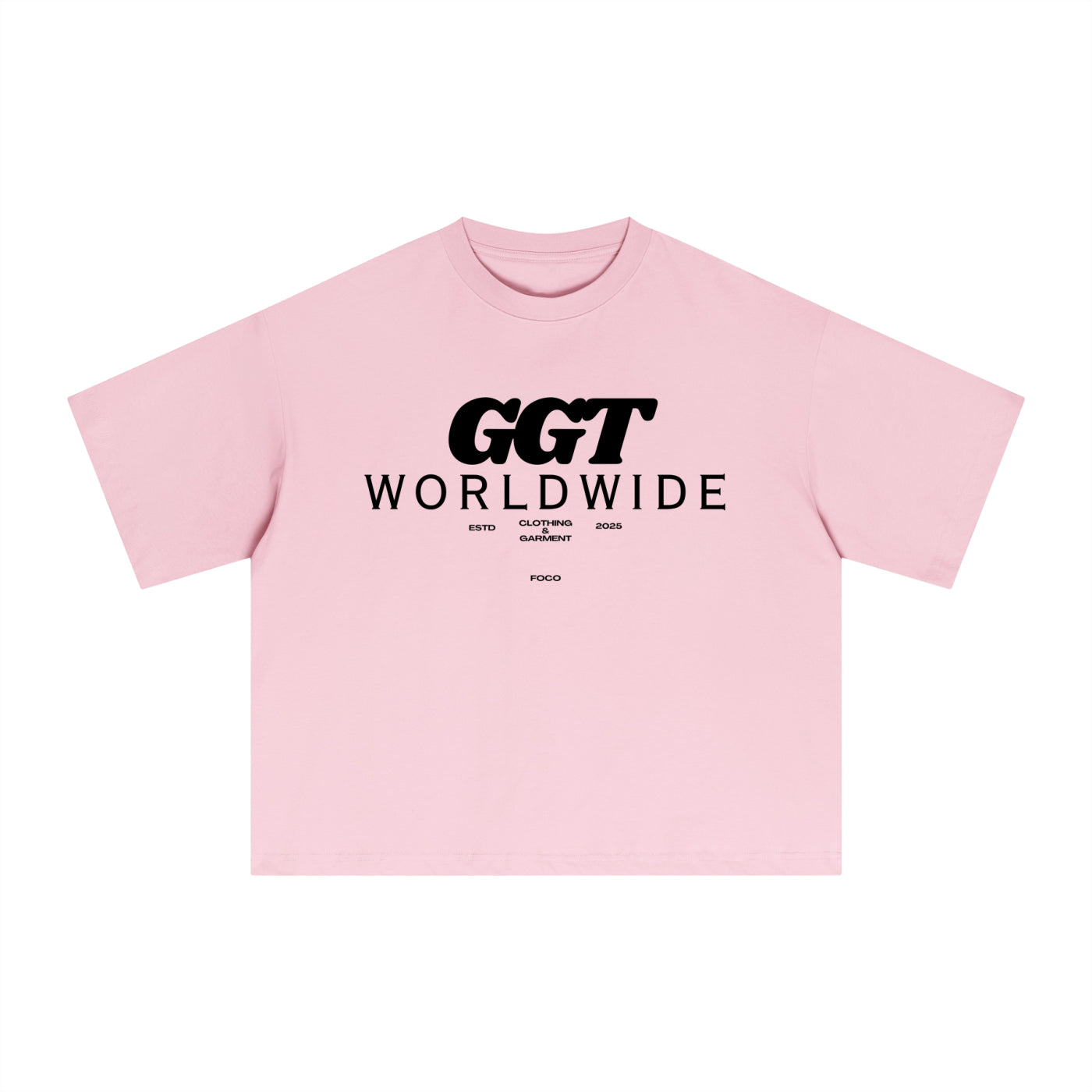 GGT Clothing & Garment Branded Essential Sorona Boxy T-Shirt