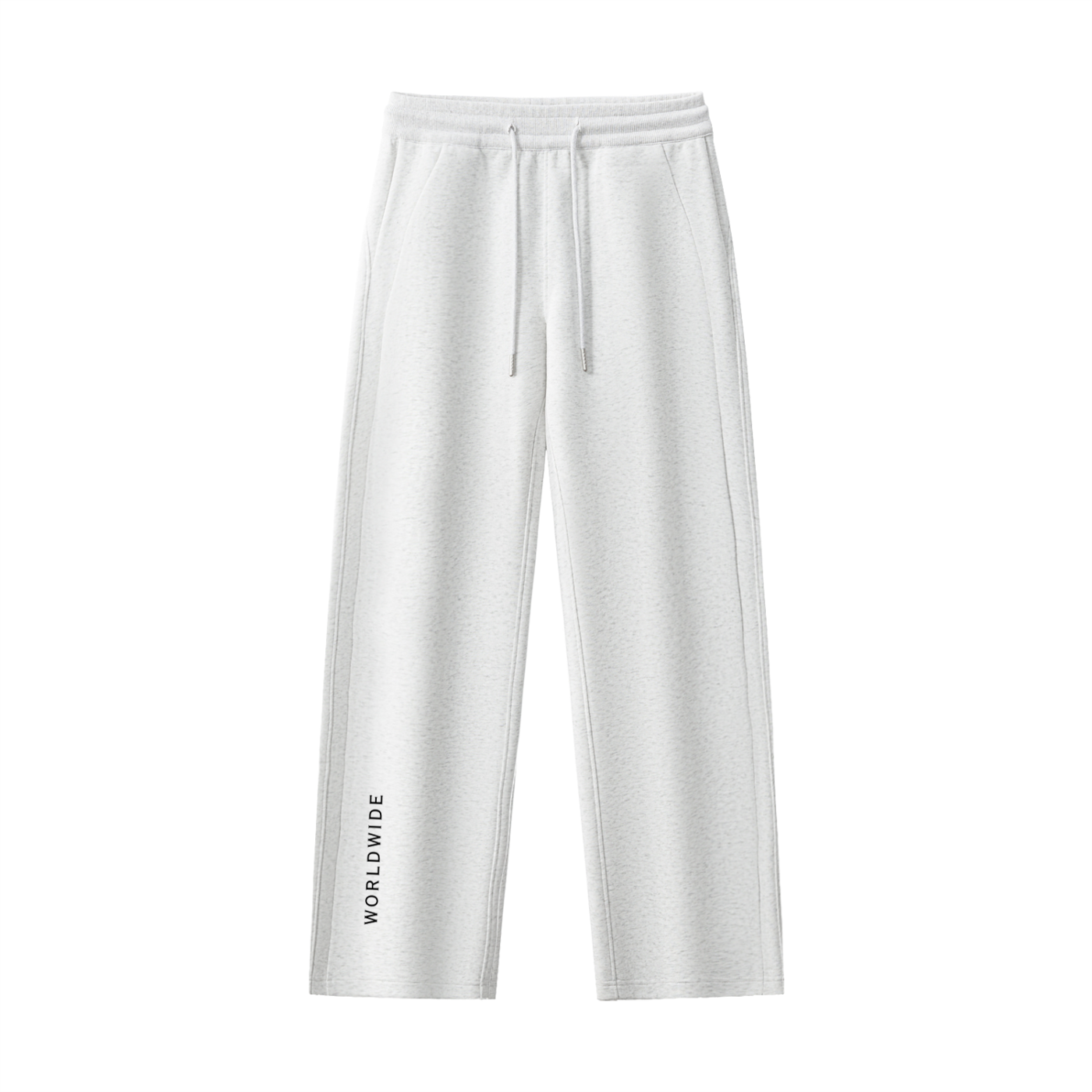 Worldwide Women's Essential Drawstring Straight-Leg Sweatpants