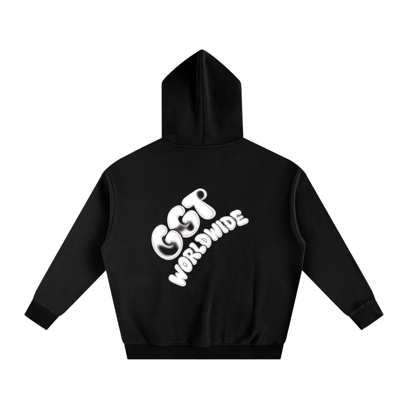 GGT Branded Oversize Fleeced Hoodie