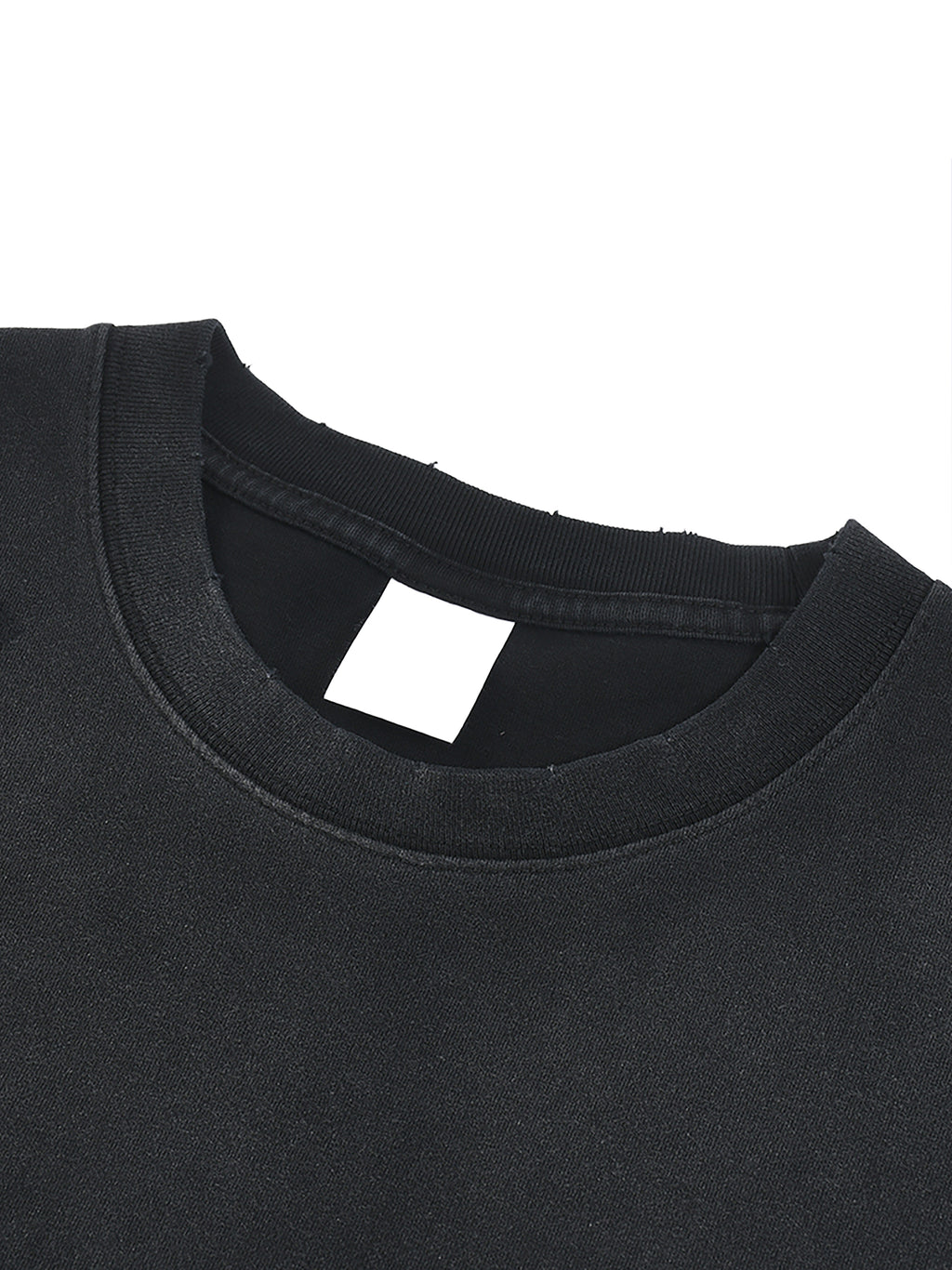GGT Branded Hand-Frayed Sunfade Paint Splatter T-Shirt
