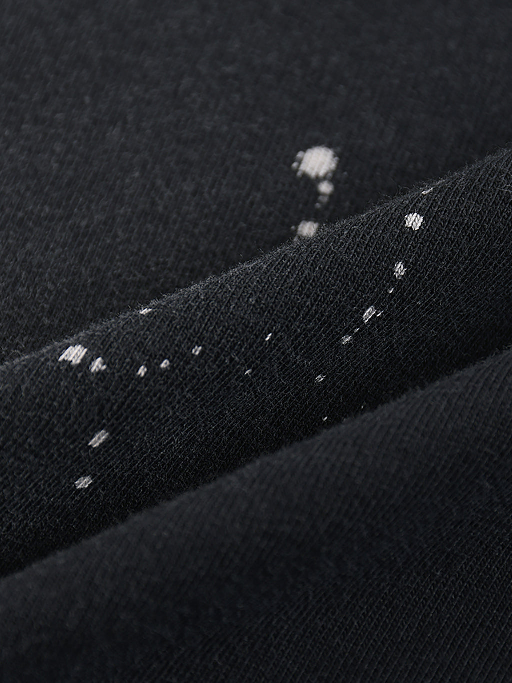GGT Branded Hand-Frayed Sunfade Paint Splatter T-Shirt