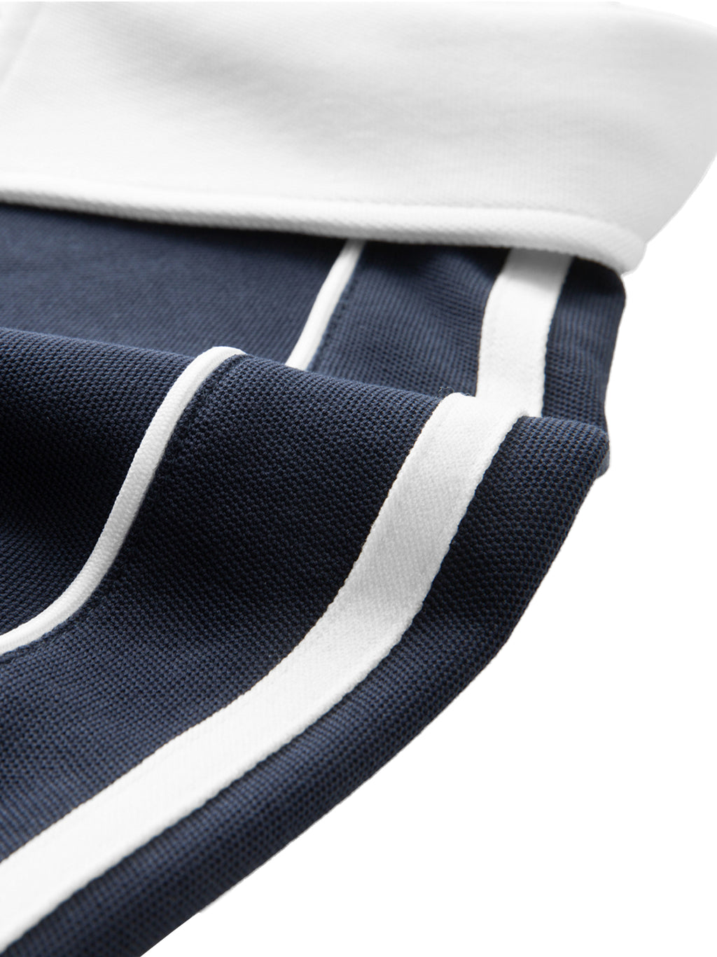 GGT Branded Contrast Collar Short-Sleeve Polo Shirt